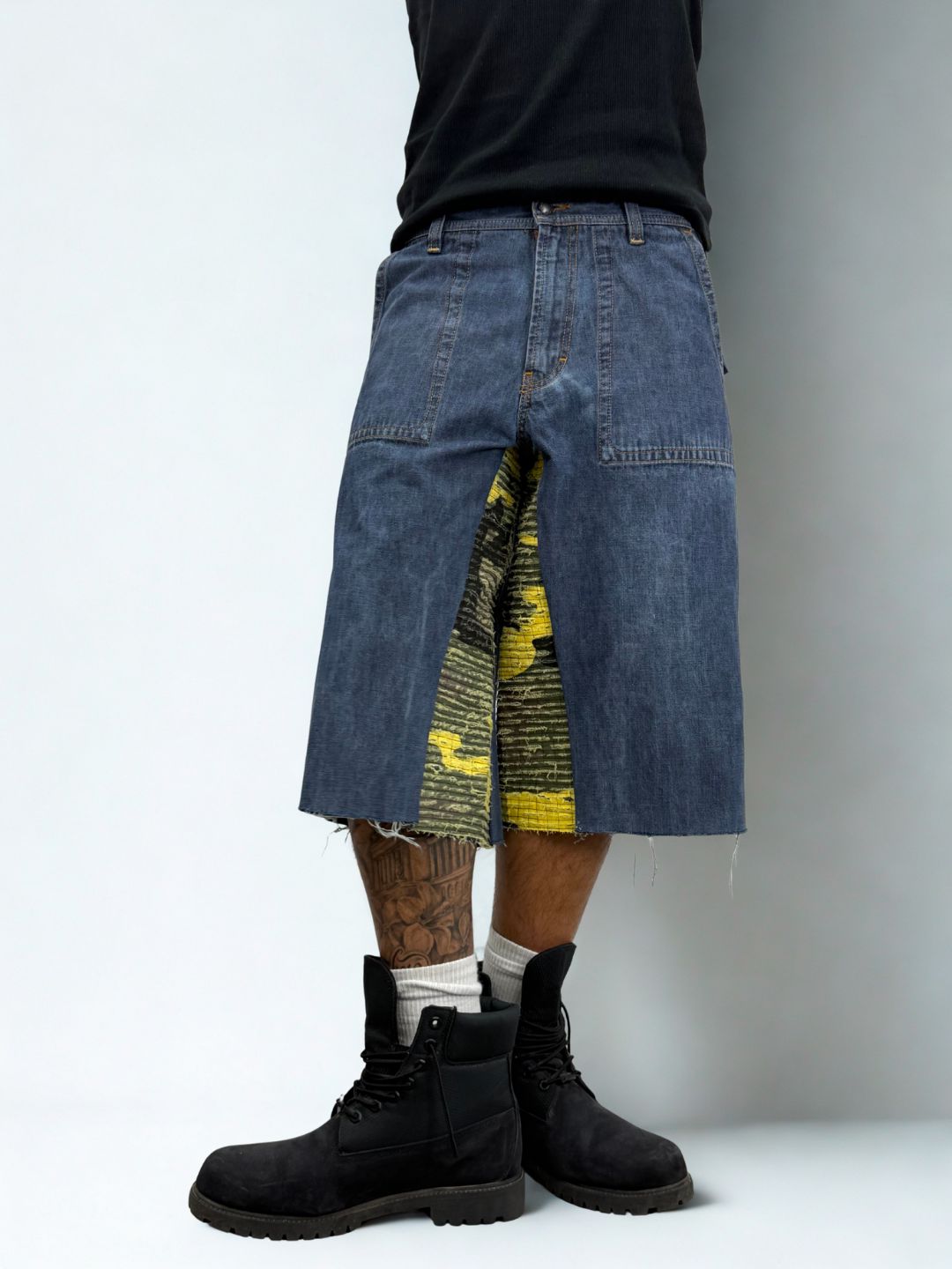 Denim Recon Shorts