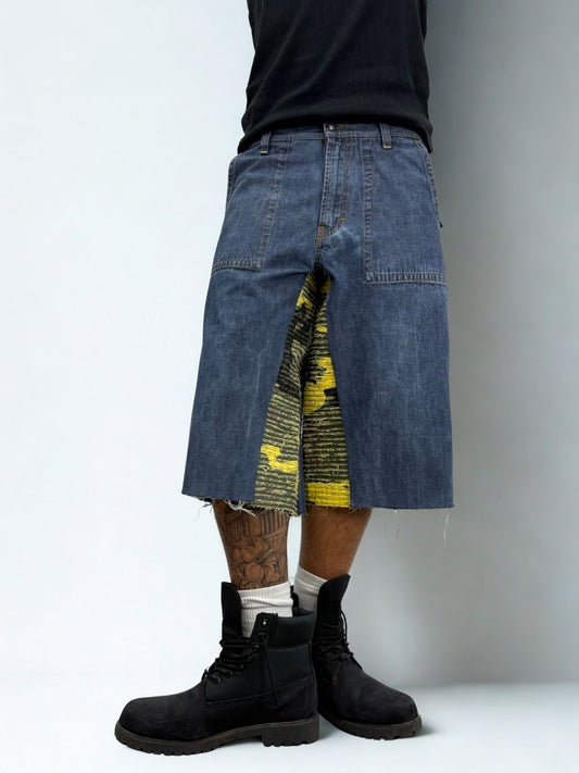 Denim Recon Shorts