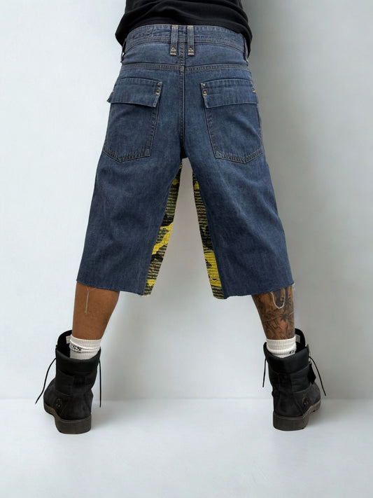 Denim Recon Shorts